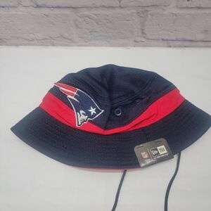 New England Patriots Men’s New Era Bucket Hat Sz S/M